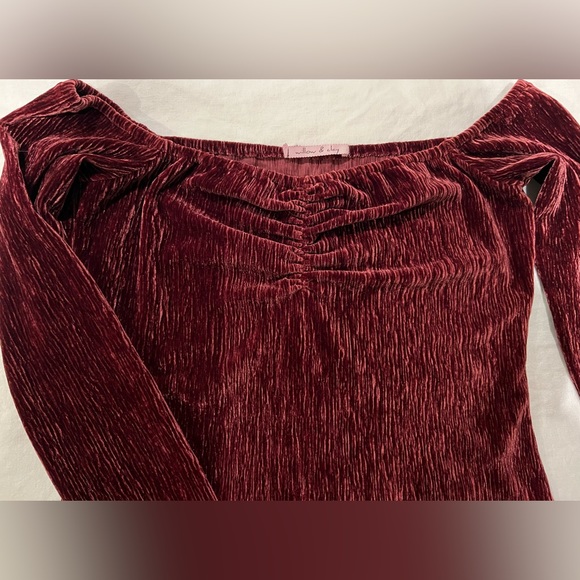 Velvet top - Picture 6 of 6